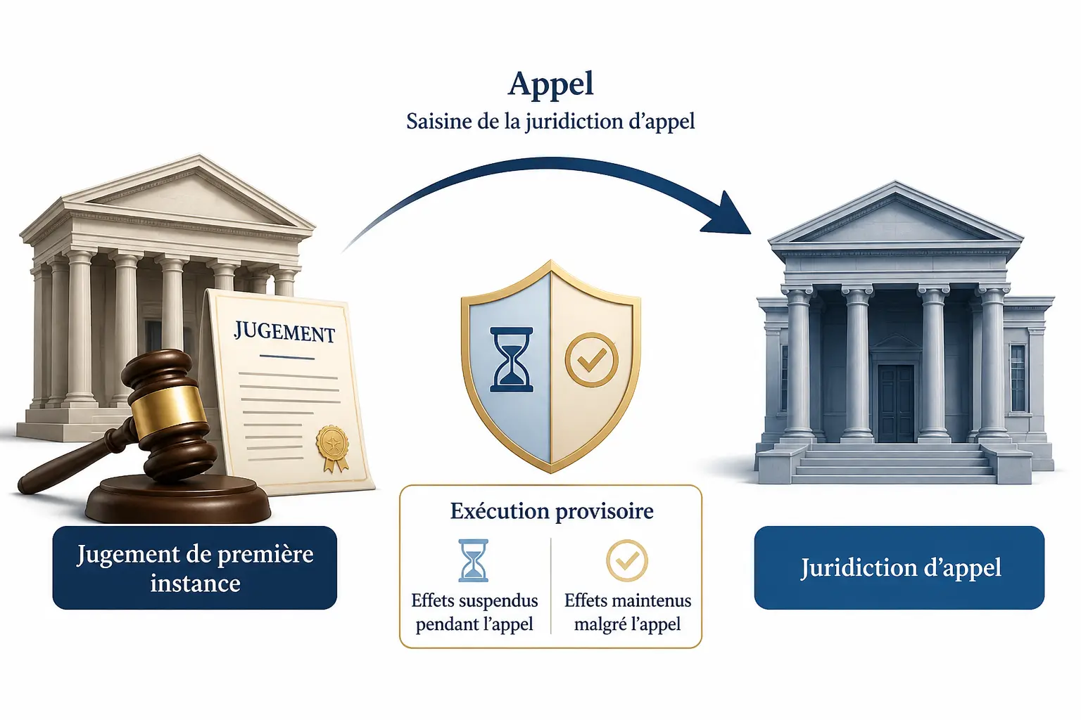 J’ai gagné aux prud’hommes : l’appel de l’employeur annule-t-il le jugement ?