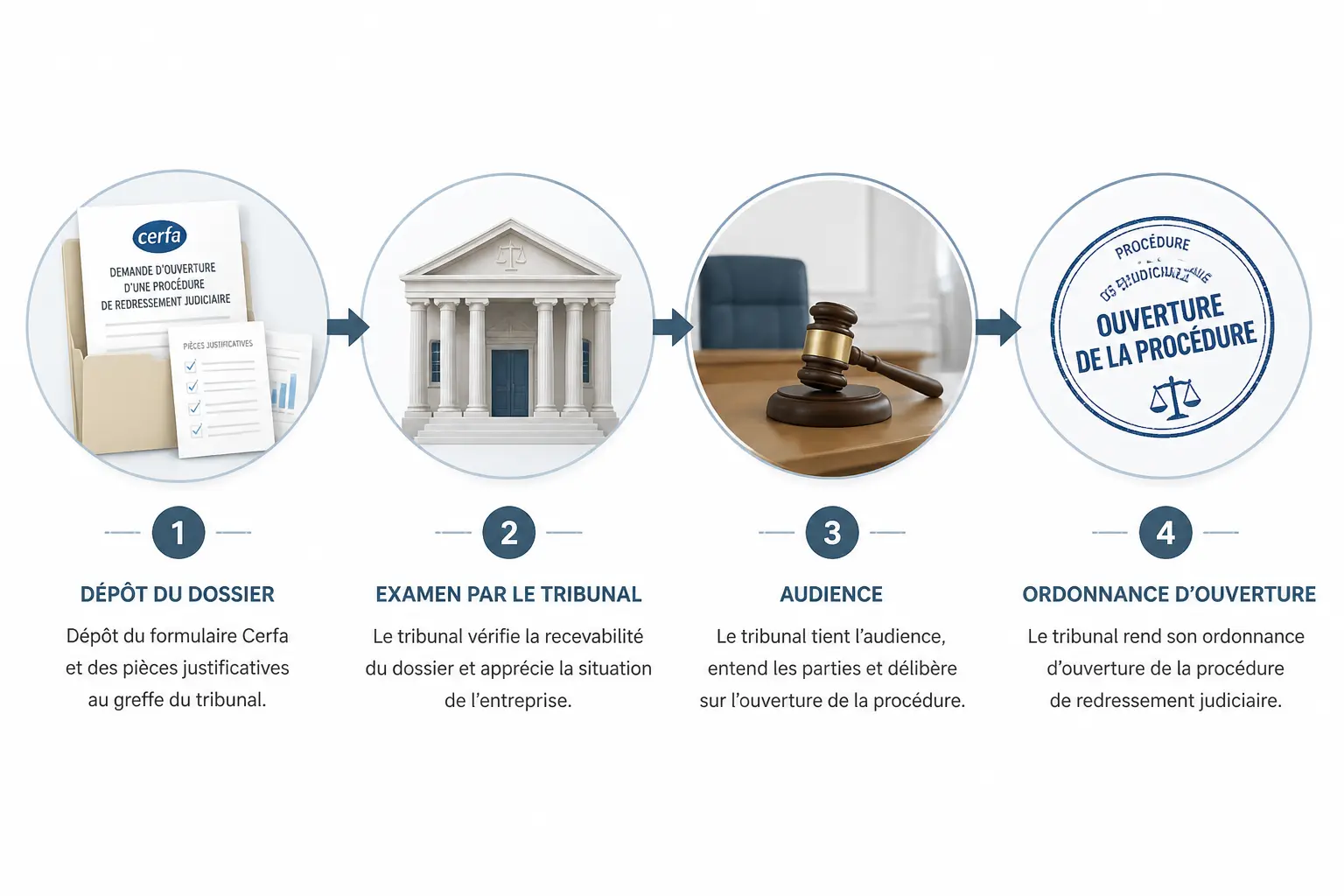 Comment faire un dépôt de bilan étape par étape