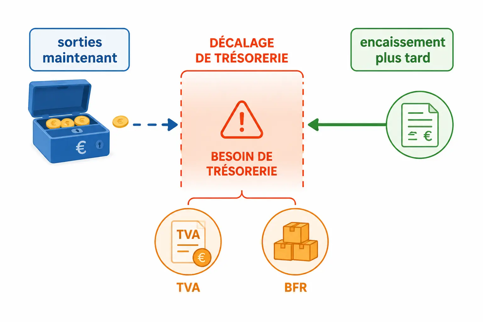 Chiffrer le décalage de cash avant qu'il ne vous rattrape