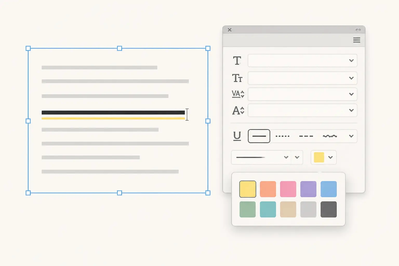 Comment surligner un texte dans InDesign : la méthode la plus simple