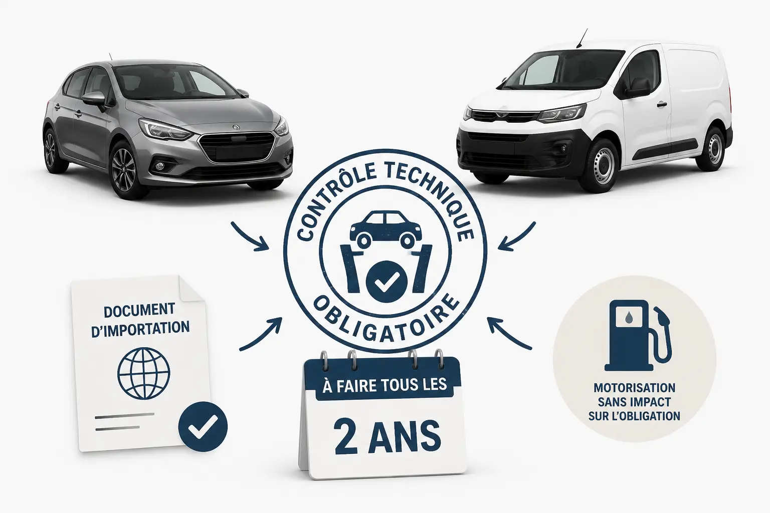Quels véhicules sont concernés par l’obligation, et lesquels suivent des règles proches ?