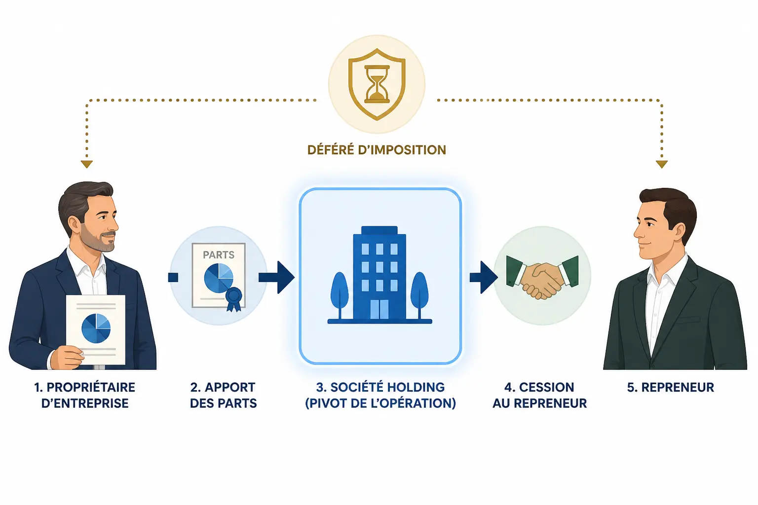 Comprendre l’article 150-0 B ter et le principe de l’apport-cession