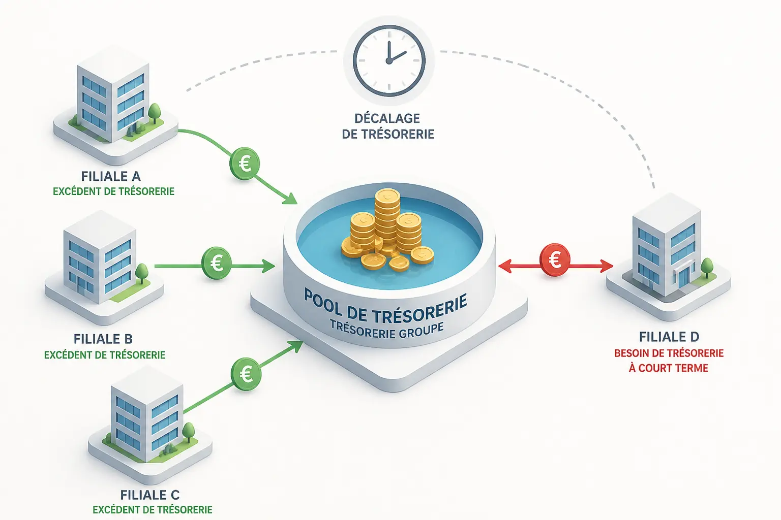 Qu’est-ce que le cash pooling, et pour qui est-ce vraiment utile ?
