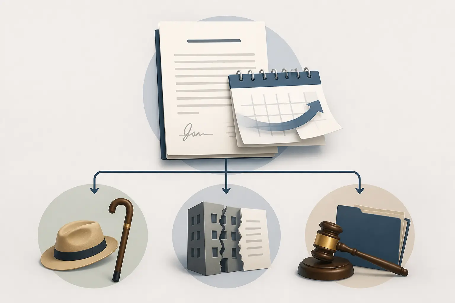 Bail commercial résiliation : document de bail, calendrier avancé et trois issues de départ anticipé