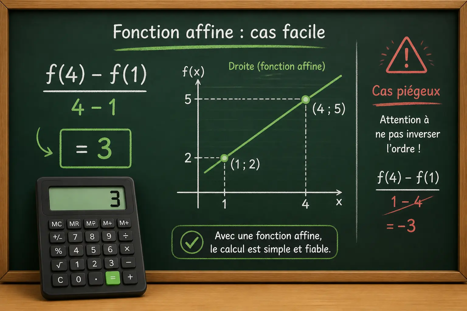 Exemples corrigés : du cas simple au cas un peu piégeux
