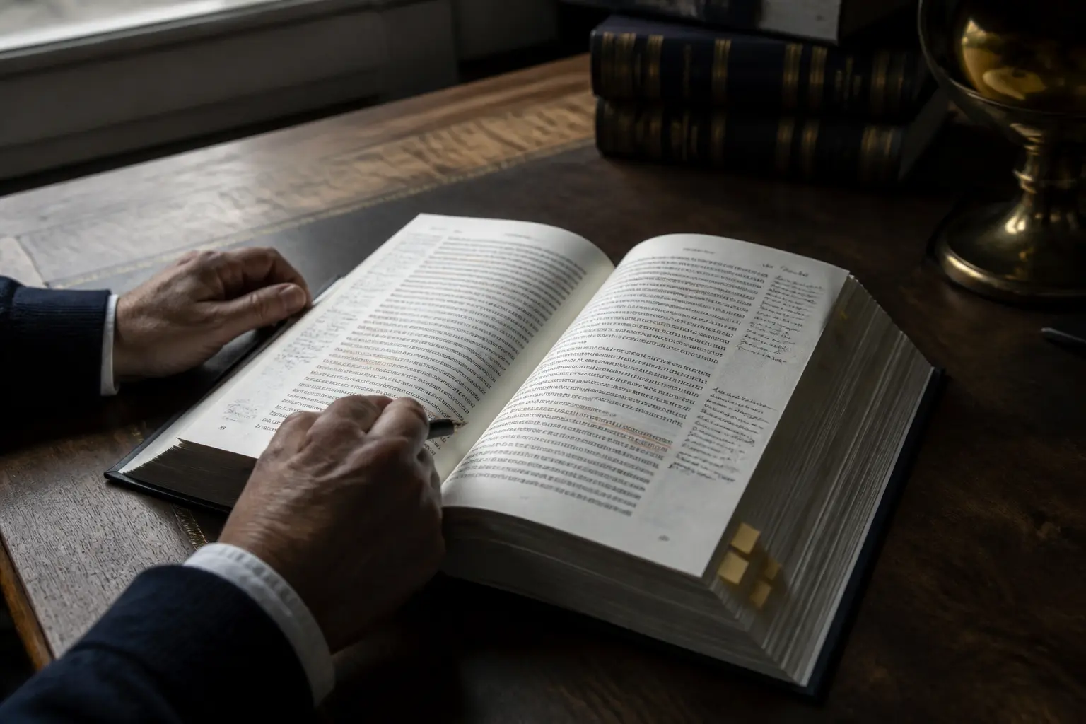 Livre de droit successoral ouvert sur un bureau, illustrant peut on déshériter un enfant en France